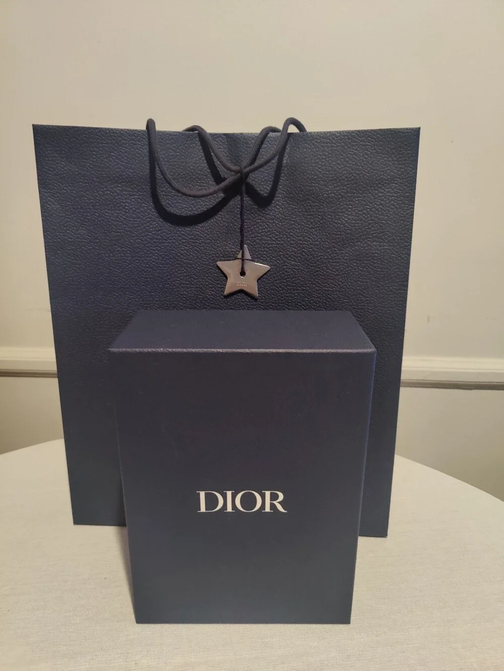 Dior Empty Medium  Box and Dior Shopping Bag